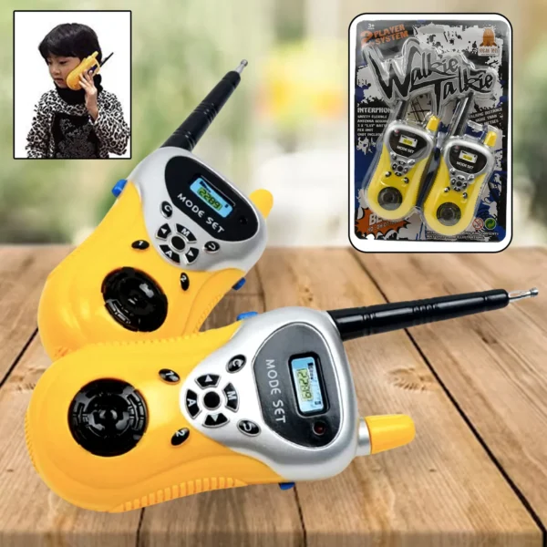 Walkie Talkie Toys For Kids 2 Way Radio Toy For 3-12 Year Old Boys Girls, Up To 80 Meter Outdoor Range-4481