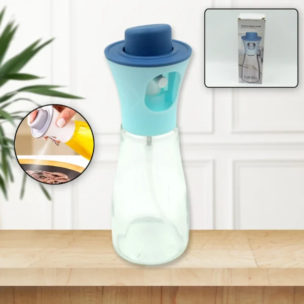 Oil Dispenser Bottle, Oil And Vinegar Cruet, Oil Sprayer Dispenser, Olive Oil Dispenser 200 Ml Mist Oil Spray Bottle For Cooking With Plastic-5340