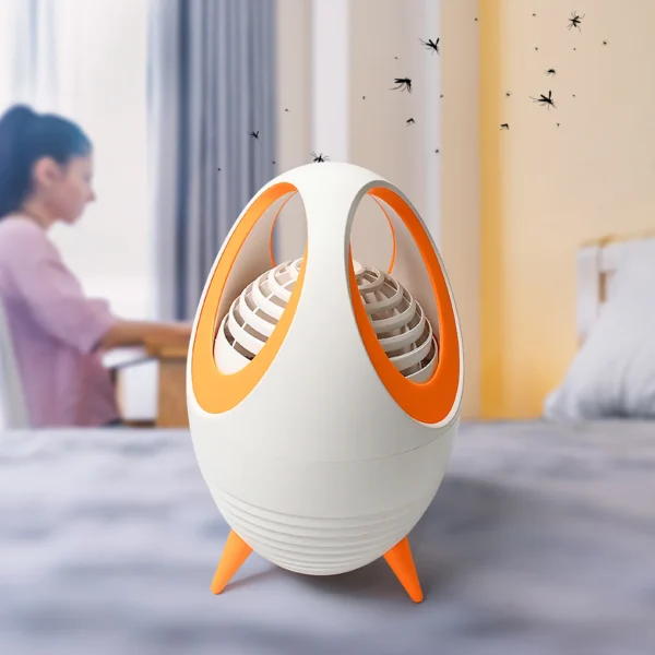 Electronic Mosquito Machine, Mosquito Trap Home Mosquito Killer, UV Light Wave Physical Mosquito Trap Repellent Lamp, Silent Safely Non-Toxic, Dorm Office Hotel Shops Led Mosquito Killer Lamp-12861