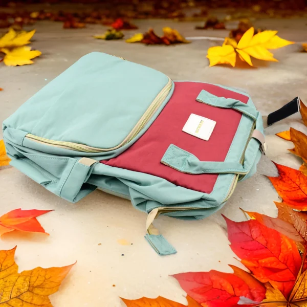 Multipurpose Backpack Big Size Backpack Backpack Diaper Bag Handbag Lightweight Backpack Large Capacity Backpack  Multipurpose Backpack  Click to expand Multipurpose Large Capacity Mom's Backpack Diaper Bag (1 Pc / 17 Pocket / Big)-13266 - Image 2