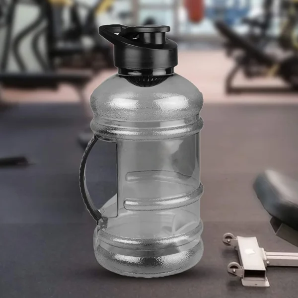 Sports Gym 1.5 Liters Gallon Water Bottle With Mixer And Strainer-4828