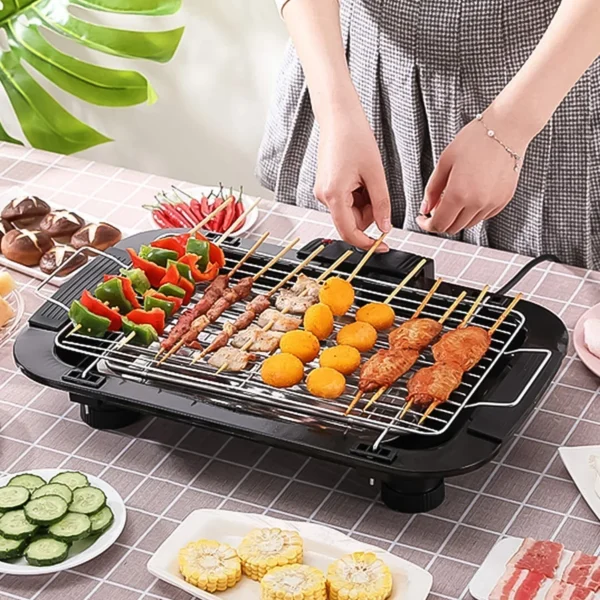 Electric Barbecue Grill 2000w (1 Pc)-10021 - Image 2