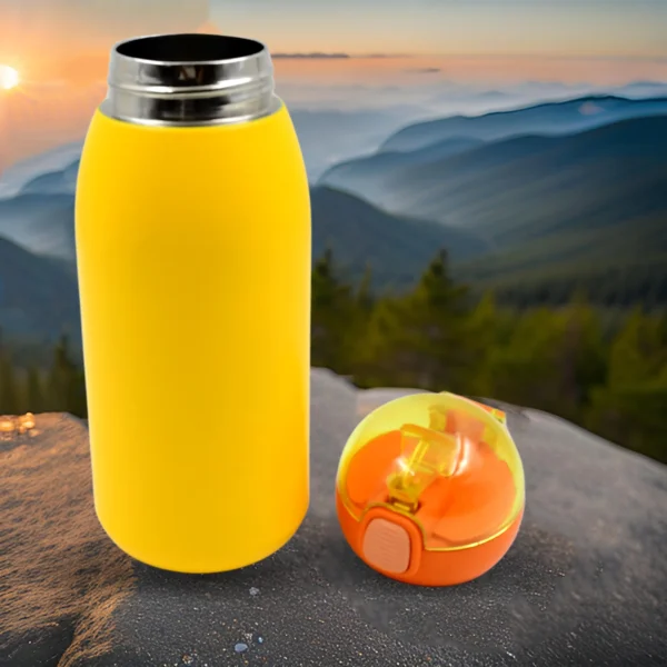 Duck Stainless Steel Water Bottle (400 ML)-13219 - Image 2