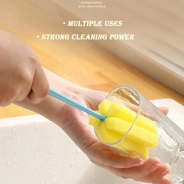 Sponge Head Household Kitchen Cleaning Tool (20Cm)-7443 - Image 3