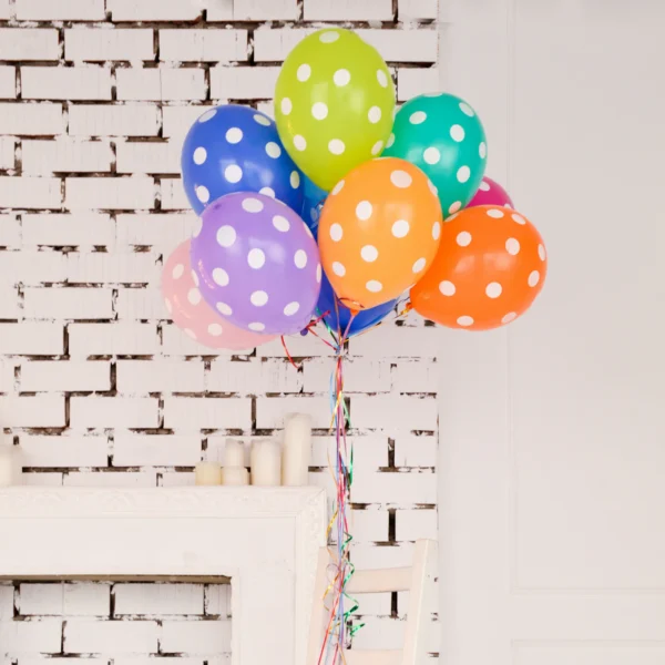 Colorful Balloons Kinds Of Latex Balloons For Birthday / Anniversary / Valentine's / Wedding / Engagement Party Decoration Birthday Decoration Items For Kids Multicolor (20 Pcs Set)-8899