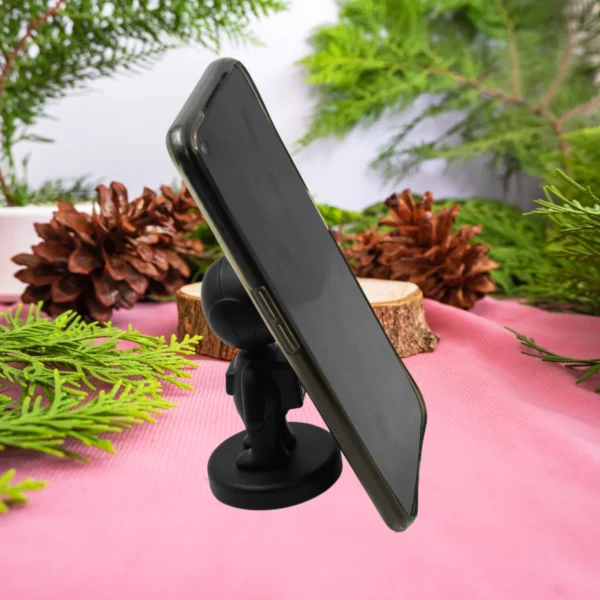 Magnetic Mobile Phone Holder, Cartoon Version Of Astronaut Car Holder, Suitable For Car Dashboard, 360° Rotating Magnetic Mobile Holder, Compatible With All Smartphones (1 Pc)-12909 - Image 2