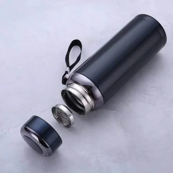 Double Walled Vacuum Flask Stainless Steel Water Bottle (1000 ML)-12965 - Image 2