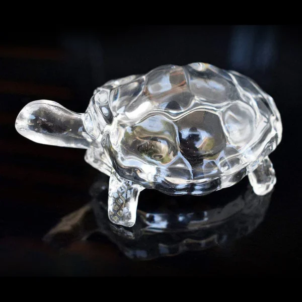 Crystal Glass Turtle-Tortoise For Feng Shui And Vastu -1194