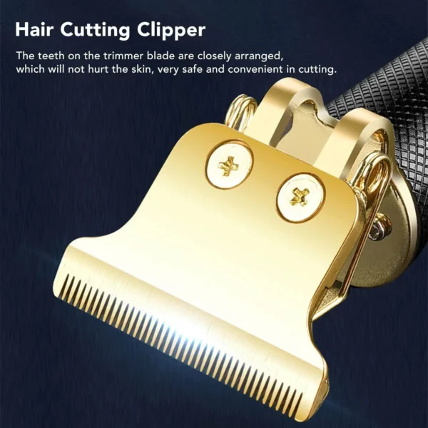 Rechargeable Electric Hair Clippers For Men Cordless Hair Trimmer Haircut Grooming Kit-12701 - Image 2