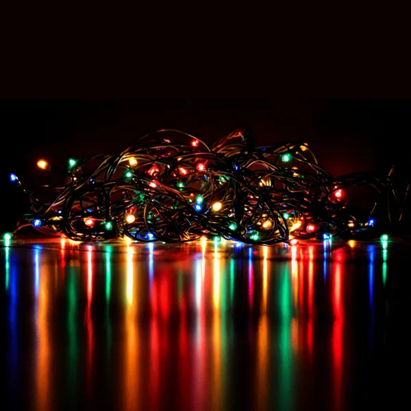 3Mtr Home Decoration Diwali & Wedding LED Christmas String Light Indoor And Outdoor Light ,Festival Decoration Led String Light, Multi-Color Light (15L 3 Mtr)-8344 - Image 2