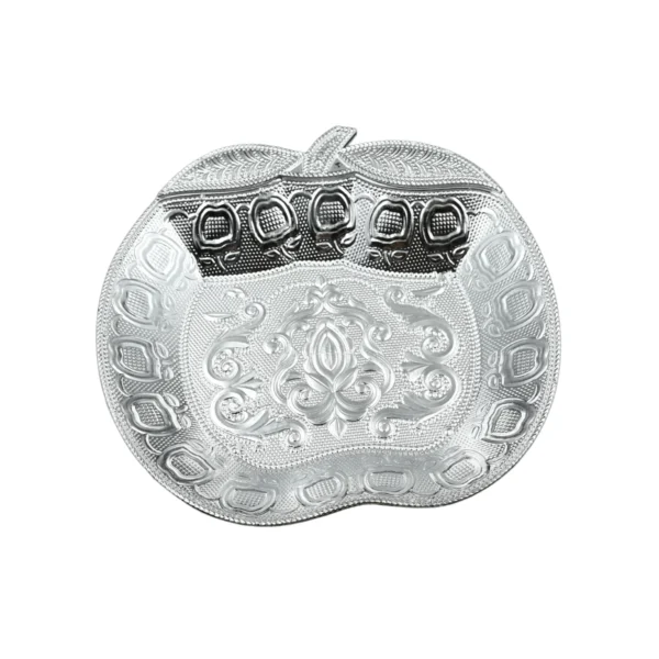 DECORATIVE MUKHWAS SERVING TRAY SERVING MUKHWAS PLATE FANCY CANDY TRAY DRY FRUIT SERVING TRAY (1 Pc Set)-5479 - Image 2