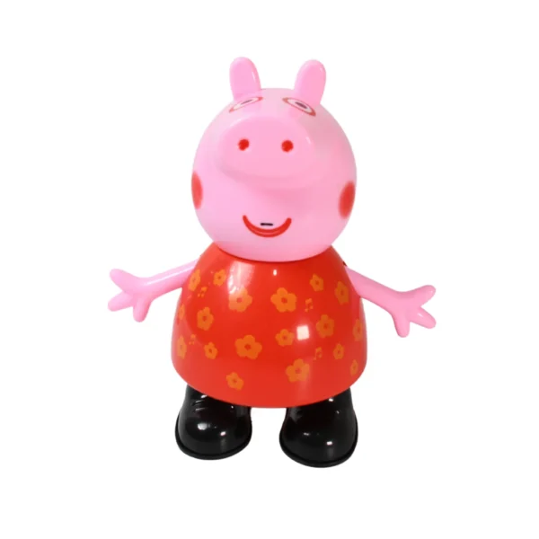Pig Children Play Toy, Pretend Play Toy Fun Gift For Kids, Movable Hands, Legs Pig Pretend Play Toy Set For Kids Children With Soft Rubber Material (1 Pc / Battery Not Included)-17926 - Image 2