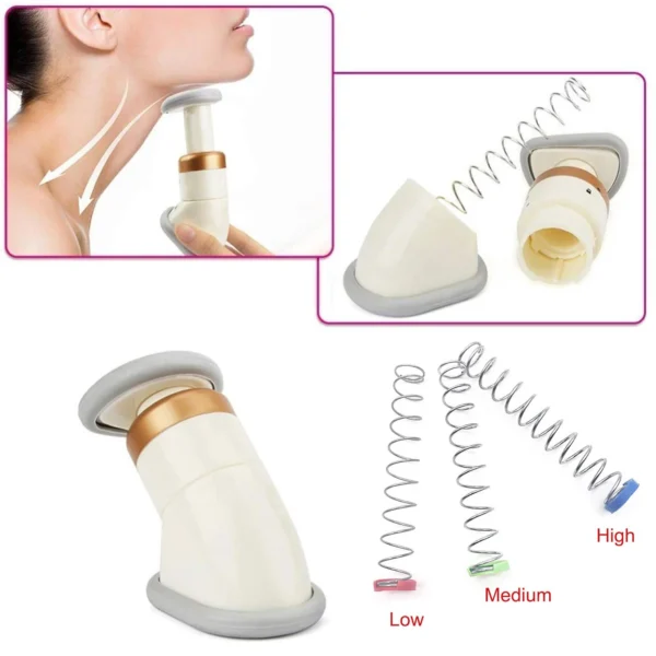 Double Chin Up Massager & Jawline Exerciser (1 Pc)-7329