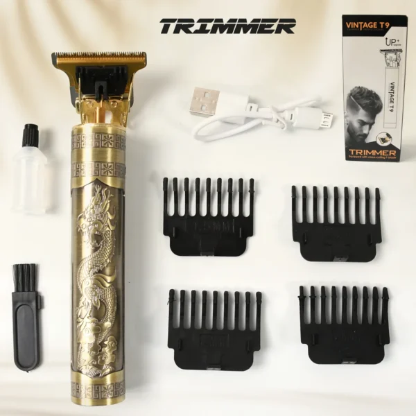 Rechargeable Electric Hair Clippers For Men Cordless Hair Trimmer Haircut Grooming Kit-12701