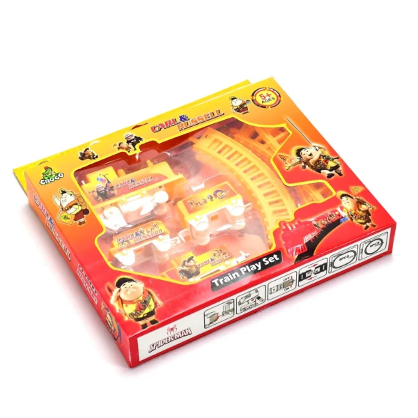 Kids Toy Train High Speed Big Train Play Set Toy Battery Operated Train Set-4472 - Image 2