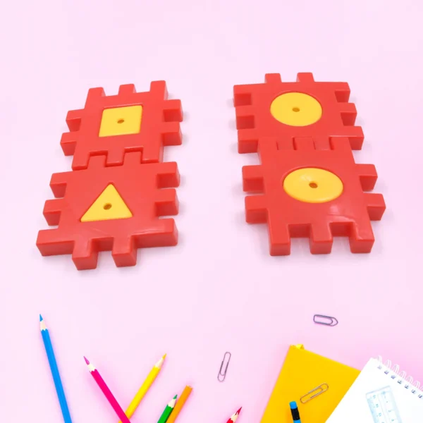 Colorful Digital Building Blocks Set - Educational Toys For Kids Aged 3-12, 4 Pc Set For Boys & Girls-4373