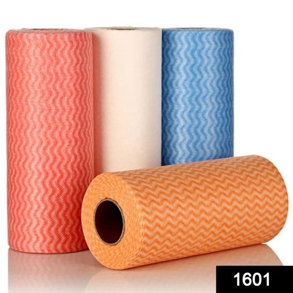 Non Wooven Fabric Disposable Handy Wipe Cleaning Cloth Roll (1Pc)-1601 - Image 2