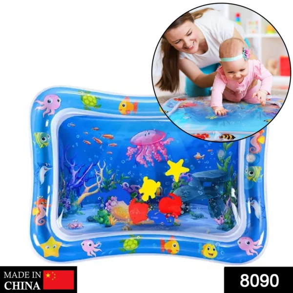 Baby Water Mat Inflatable Baby Play Mat Activity Center For Infant Baby Toys 3 To 15 Months, Baby Gifts For Boys Girls(Assorted Design)-8090 - Image 2