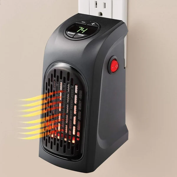 Electric Mini Handy Heater Plug-In Wall (400w)-0251