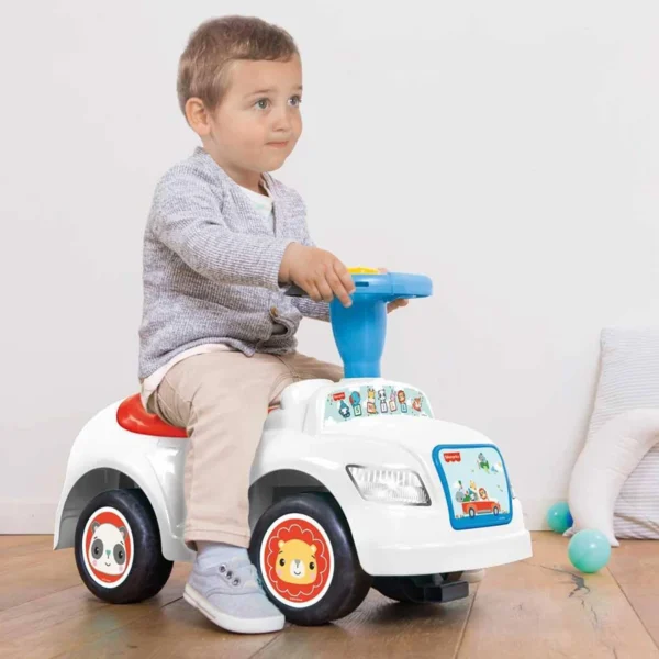 KIDS BABY CITY RIDE ON PUSH CAR RIDE WITH BACKREST MUSICAL HORN FOR CHILDREN KIDS TOY RIDE-ON, KIDS TOYS TODDLER BABY TOY BABY CAR , TRUCK, ETC SUITABLE FOR KIDS BOYS / GIRLS-4620 - Image 2