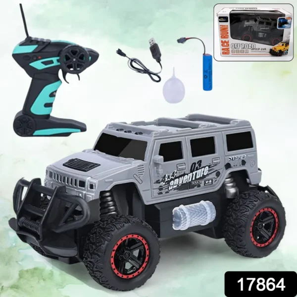 Mist Spray Race Car Toy Off Road Speed Car With Smoke (Water Sprayer Mist With Light) High Strength Climbing Power & Smoke Effect (Color May Vary), Kids-17864 - Image 2