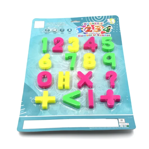 AT42 Magnetic Number Symbol Baby Toy And Game For Kids And Babies For Playing And Enjoying Purposes.-1942