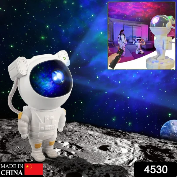 Robot Sky Space Stars Light Astronaut Galaxy Projector, Night Lamp, Bedroom, Kids, Projector, Remote Control, Star Projector Will Take Children's To Explore The Vast Starry Sky For Adults, Raksha Bandhan, Diwali Gift-4530