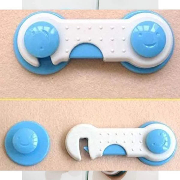 Child Safety lock Child Toddler Baby Safety Locks Proofing for Cabinet Toilet Seat Fridge Door Drawers ( 1 pc)-4991 - Image 2